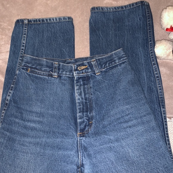 Vintage 70s high waisted jeans - Picture 3 of 4
